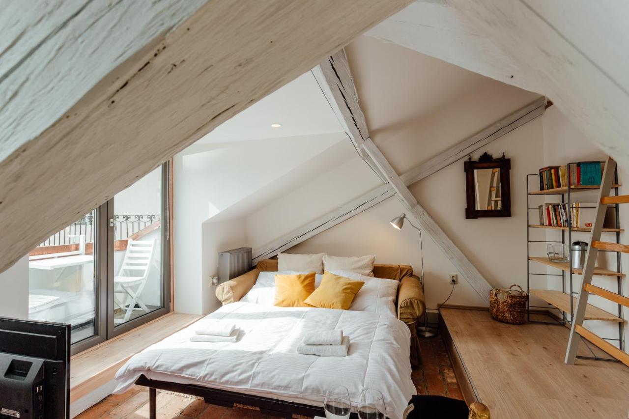 Boutique Apartments Banska Stiavnica Bagian luar foto